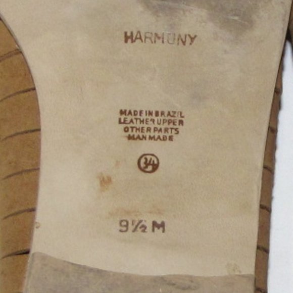 G.H. Bass | HARMONY Leather Flats Loafers - Picture 7 of 8